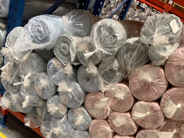 布料回收現(xiàn)場(chǎng)